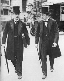 Churchill and Lloyd George 1907
