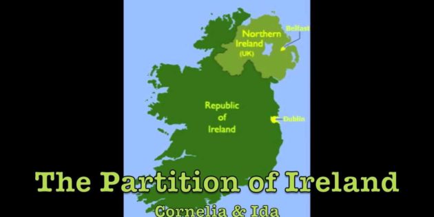 March 27, 2016 The Partition of Ireland