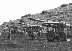 Artillery Battery in the Galilee