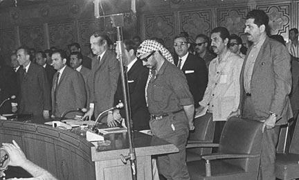 June 12, 1967 Yasser Arafat, Mahmud Abbas