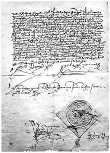 Edict of Expulsion from Aragon and Castile, 1492