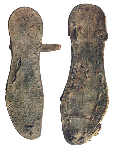 Leather Sandals from Qumran