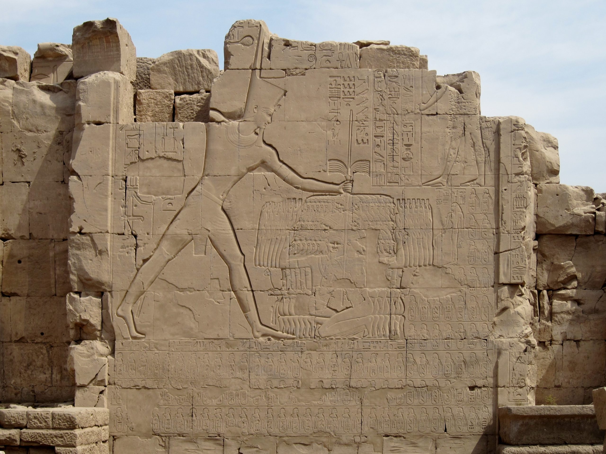Thutmose III Relief at Karnak